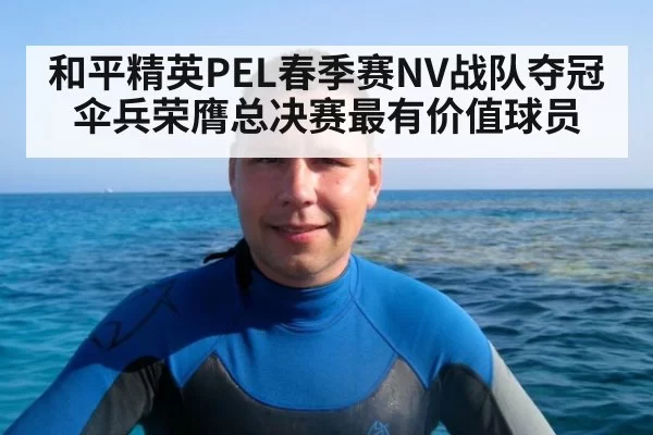 和平精英PEL春季赛NV战队夺冠伞兵荣膺总决赛最有价值球员